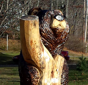 Arranged Carvings by Kerr Chainsaw Carving
